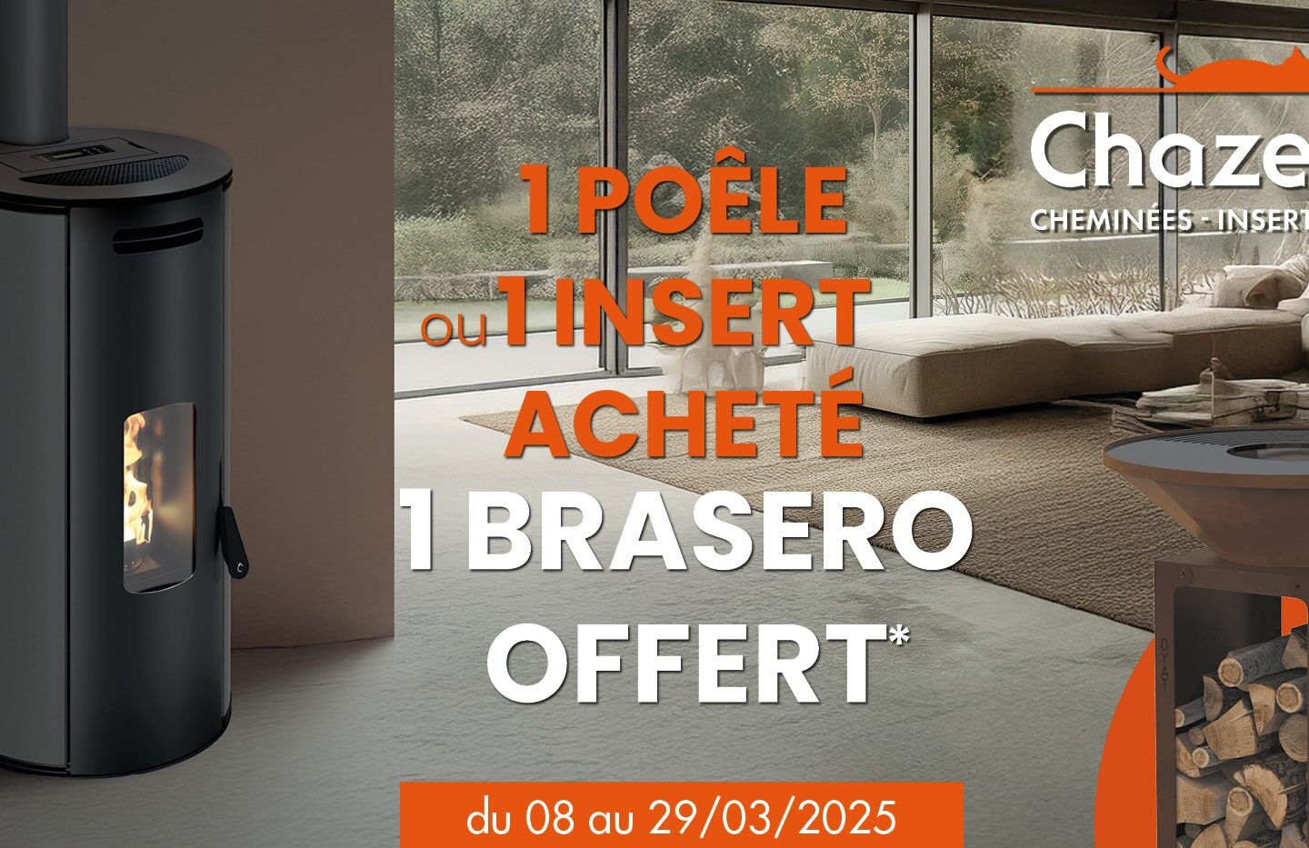 Promotions promo remises réduction poele chazelles