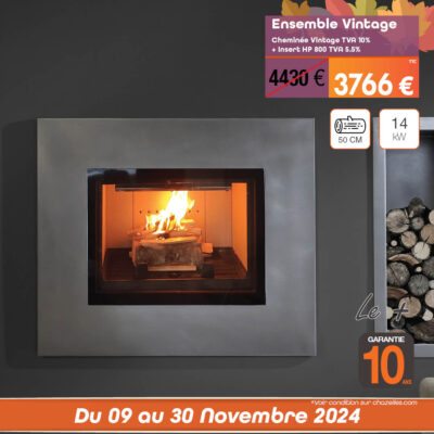 Promotions remises cheminées et inserts chazelles