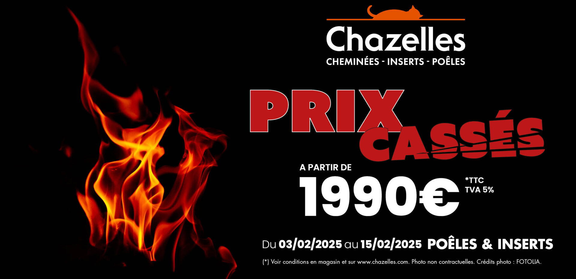 offre à partir de 1990€ promotions promos reductions remises chazelles