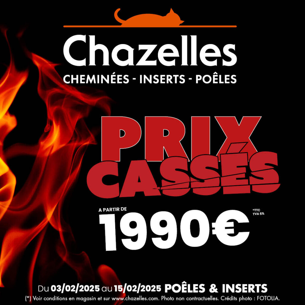 promotions remises poêles bois chazelles